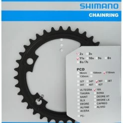 Shimano Plateau Pour FC-R7000 52/36 Dents -Sram Soldes 105 FC R7000 36 schwarz Verpackung