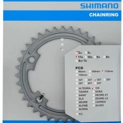 Shimano Plateau Pour FC-R7000 52/36 Dents -Sram Soldes 105 FC R7000 36 silber Verpackung