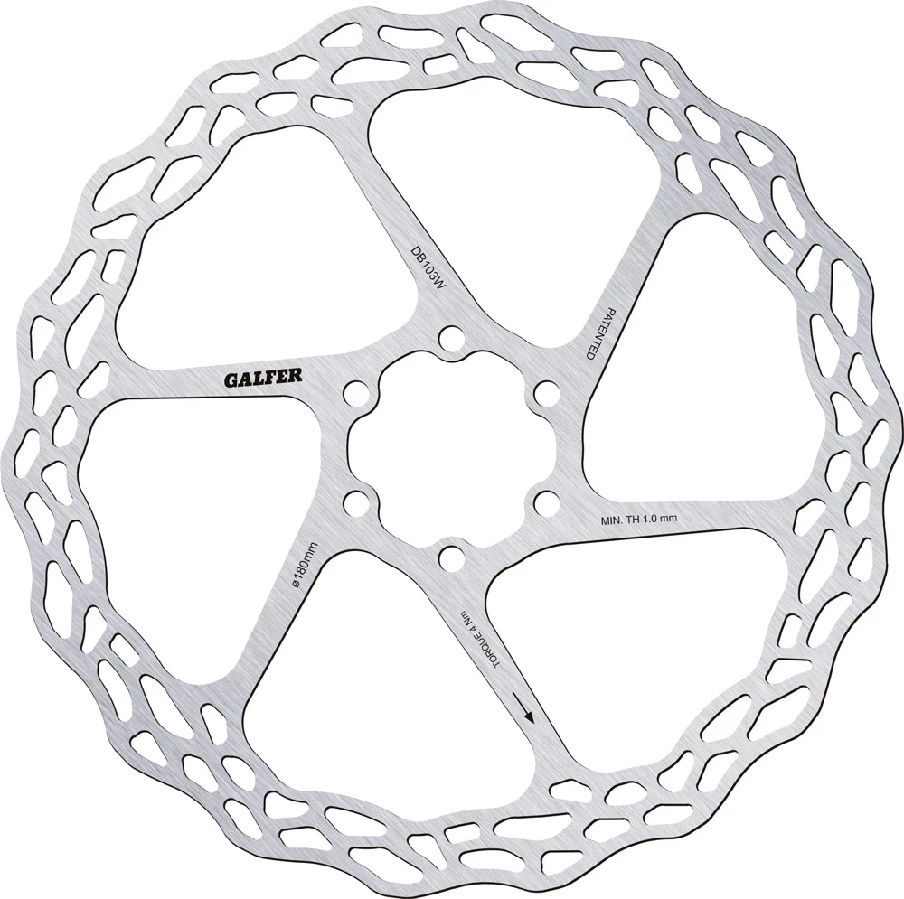 Galfer-bike Disque De Frein Wave® Fixed Road 6 Trous 6 Galfer-bike Disque De Frein Wave® Fixed Road 6 Trous – Image 4