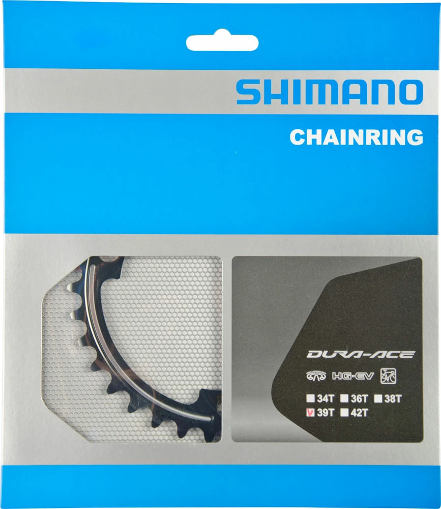 Shimano DURA ACE Plateau 11 Vitesses Pour FC-9000 39 Dents (MD) 3 Shimano DURA ACE Plateau 11 Vitesses Pour FC-9000 39 Dents (MD)