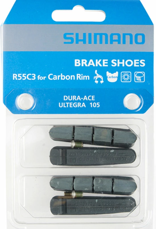 Shimano Plaquettes De Frein DURA ACE/ULTEGRA/105 R55C3 Pour Jante En Carbone 4 Shimano Plaquettes De Frein DURA ACE/ULTEGRA/105 R55C3 Pour Jante En Carbone – Image 2