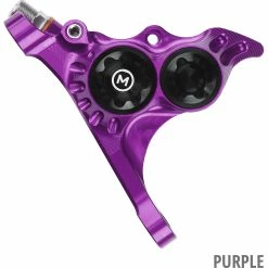 HOPE RX4+ Flat Mount Front +20mm Huile Minérale Pour étrier De Frein -Sram Soldes Hope RX4 Flat Mount Front 20 mm Mineralol Bremssattel purple HBSPC76PU