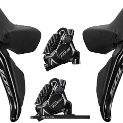 Shimano 105 Di2 ST-R7170+BR-R7170 Ensemble De Freins à Disque 2x12 Vitesses