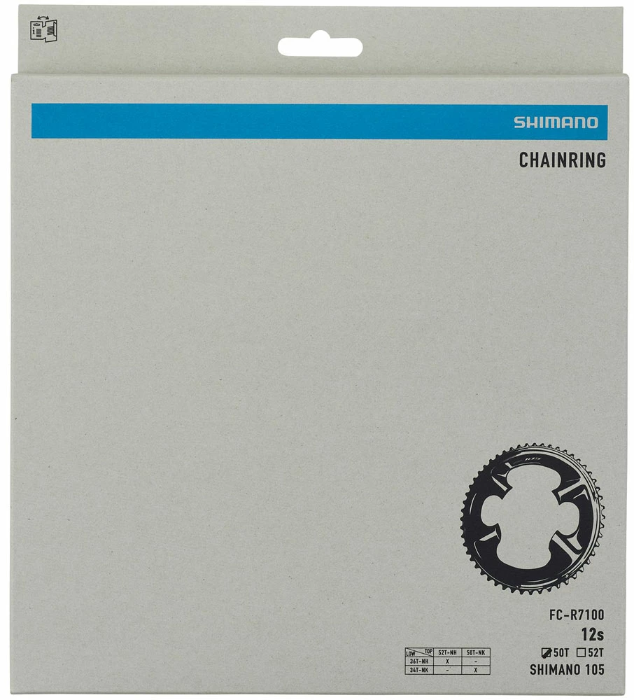 Shimano 105 Plateau Pour FC-R7100 50/34 Dents 8 Shimano 105 Plateau Pour FC-R7100 50/34 Dents – Image 6