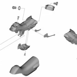 Shimano Badge 105 ST-R7000 -Sram Soldes Shimano 105 ST R7000 Namensschild