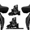 Shimano Kit De Freins à Disque DURA ACE Di2 ST-R9270+BR-R9270 2x12 Vitesses -Sram Soldes Shimano DURA ACE Di2 ST R9270 BR R9270 2x12 fach Scheibenbremsen Set 20116417 a