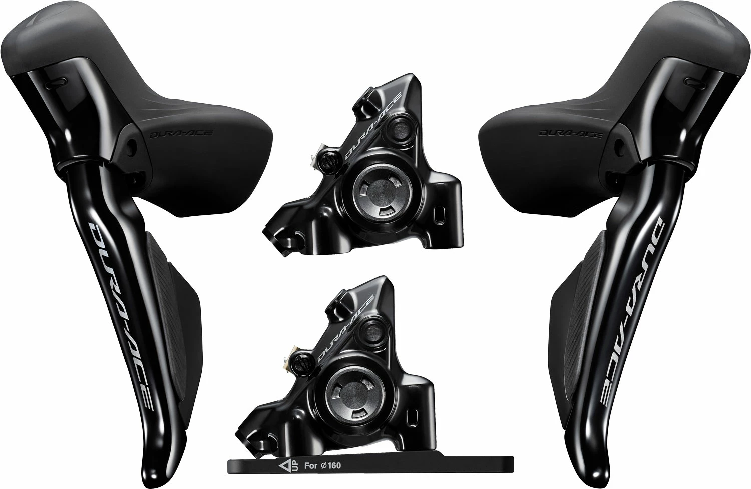 Shimano Kit De Freins à Disque DURA ACE Di2 ST-R9270+BR-R9270 2x12 Vitesses 3 Shimano Kit De Freins à Disque DURA ACE Di2 ST-R9270+BR-R9270 2x12 Vitesses