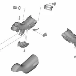 Shimano Badge DURA ACE ST-R9100 -Sram Soldes Shimano DURA ACE ST R9100 Namensschild