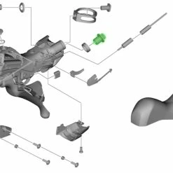 Shimano Vis De Raccordement à Bride Pour SM-BH90 9 Shimano Vis De Raccordement à Bride Pour SM-BH90 -Sram Soldes Shimano Flanschanschlussschraube fur SM BH90 Y8RD02000 d