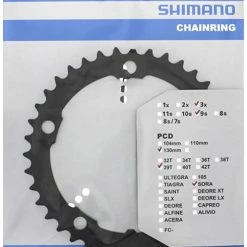 Shimano SORA FC-R3030/FC-3503 Plateau Pour Garde-Chaîne -Sram Soldes Shimano SORA FC R3030 FC 3503 Kettenblatt fur Kettenschutzring 39 Zahne D Y1NC98010