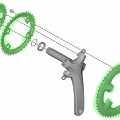 Shimano SORA FC-R3030 Plateau -Sram Soldes Shimano SORA FC R3030 Kettenblatt