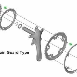 Shimano SORA Boulons De Plateau FC-3550 (5 Pièces) -Sram Soldes Shimano SORA Kettenblattschrauben 5 Stuck