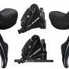 Shimano 105 ST-R7020+BR-R7070 Kit De Freins à Disque 2x11 Vitesses -Sram Soldes Shimano 105 ST R7020 BR R7070 2x11 fach Scheibenbremsen Set 20056276 a