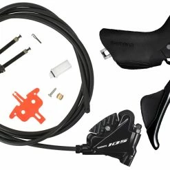Shimano 105 ST-R7025+BR-R7070 Kit De Freins à Disque 2x11 Vitesses -Sram Soldes Shimano 105 ST R7025 BR R7070 2x11 fach Scheibenbremsen Set 20056290 c