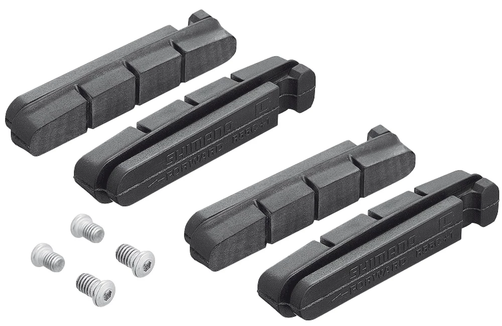 Shimano R55C+1 Patins De Frein V-Brake Pour DURA ACE/ULTEGRA/105 (Jantes En Alliage) 3 Shimano R55C+1 Patins De Frein V-Brake Pour DURA ACE/ULTEGRA/105 (Jantes En Alliage)