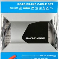 Shimano DURA ACE BC-9000 Polymer Jeu De Câbles De Frein 9 Shimano DURA ACE BC-9000 Polymer Jeu De Câbles De Frein -Sram Soldes Shimano Dura Ace BC 9000 Polymer Bremszugset grau d
