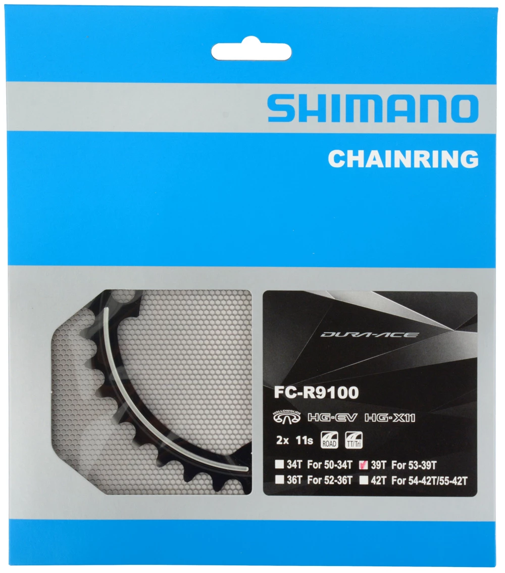 Shimano DURA ACE Plateau Pour FC-R9100 53/39 Dents 6 Shimano DURA ACE Plateau Pour FC-R9100 53/39 Dents – Image 4
