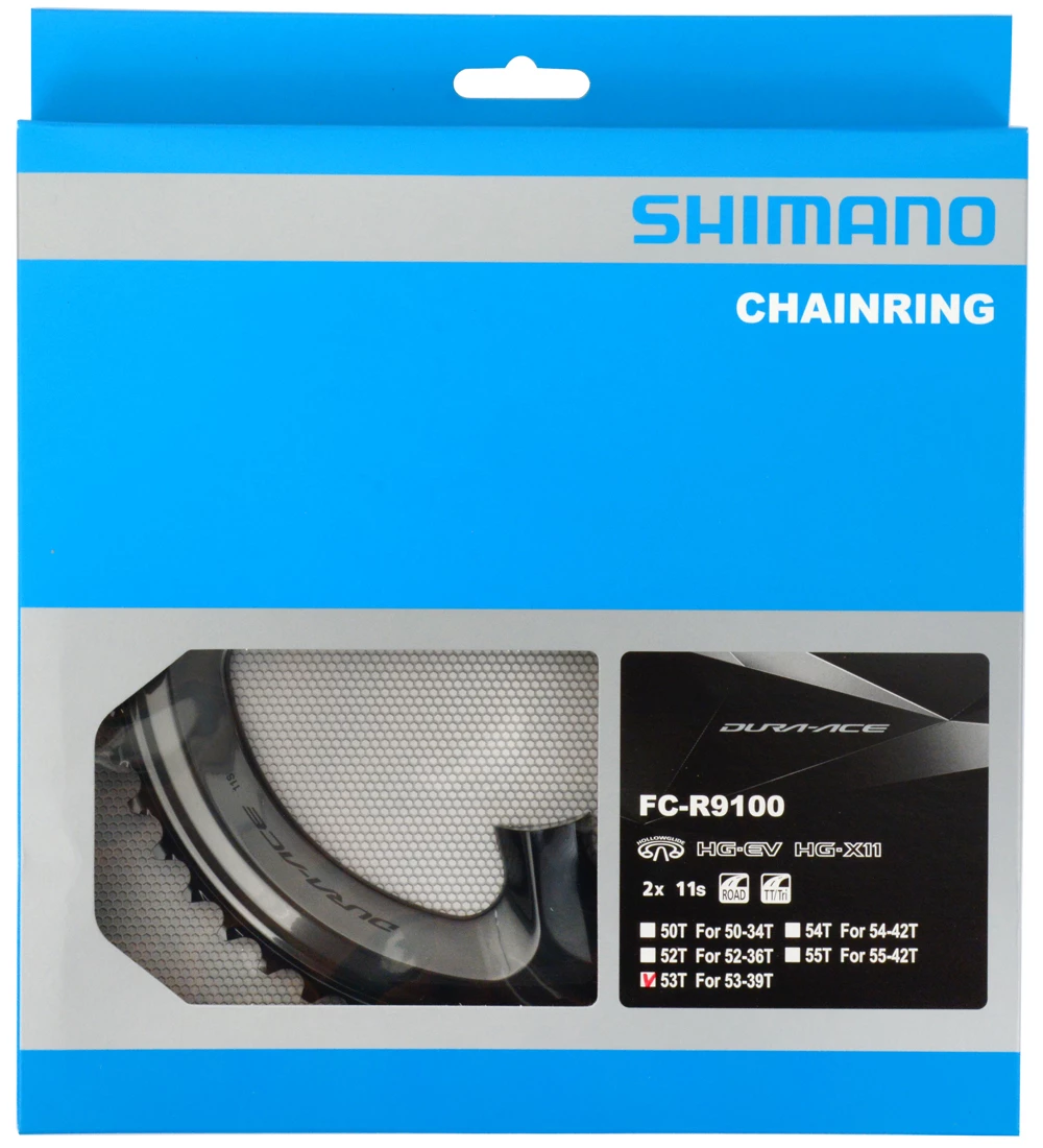 Shimano DURA ACE Plateau Pour FC-R9100 53/39 Dents 5 Shimano DURA ACE Plateau Pour FC-R9100 53/39 Dents – Image 3