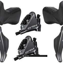 Shimano GRX Di2 ST-RX815+BR-RX810 Kit De Freins à Disque 2x11 Vitesses