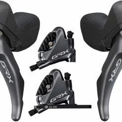 Shimano GRX ST-RX810+BR-RX810 Kit De Freins à Disque 2x11 Vitesses