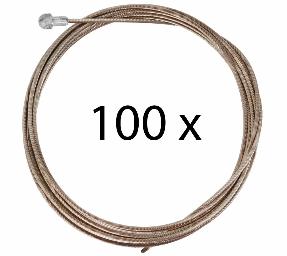 Shimano Câble De Frein SUS En Acier Inoxydable Pour Vélo De Course 1,6mm X 2050mm (boîte De 100) 3 Shimano Câble De Frein SUS En Acier Inoxydable Pour Vélo De Course 1,6mm X 2050mm (boîte De 100) – Image 2