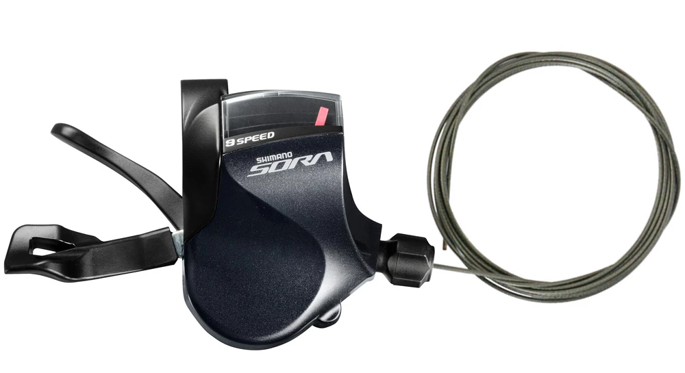 Shimano Levier De Changement De Vitesse SORA SL-R3000 9x Flat-Bar, Droite 3 Shimano Levier De Changement De Vitesse SORA SL-R3000 9x Flat-Bar, Droite
