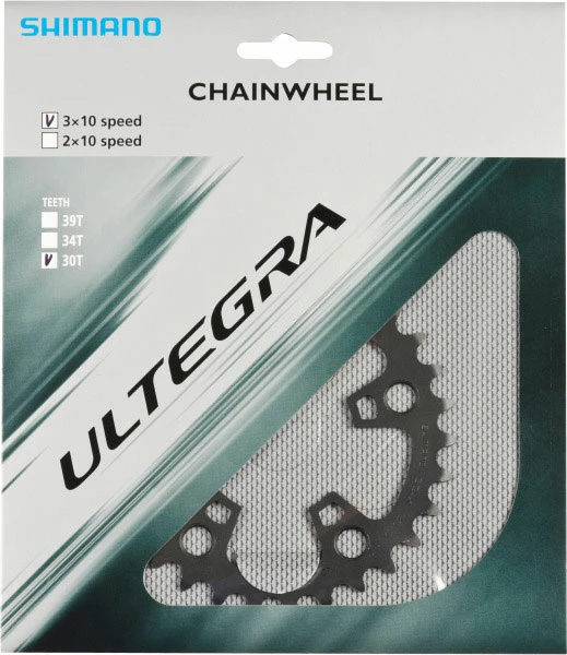 Shimano ULTEGRA Plateau 10 Vitesses Pour FC-6703 30 Dents (D) 3 Shimano ULTEGRA Plateau 10 Vitesses Pour FC-6703 30 Dents (D)